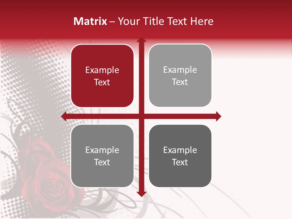 Grunge Valentine Fantasy PowerPoint Template