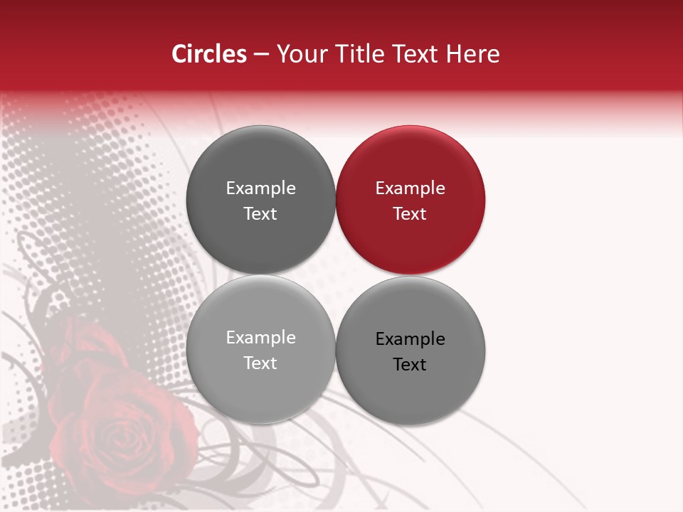 Grunge Valentine Fantasy PowerPoint Template