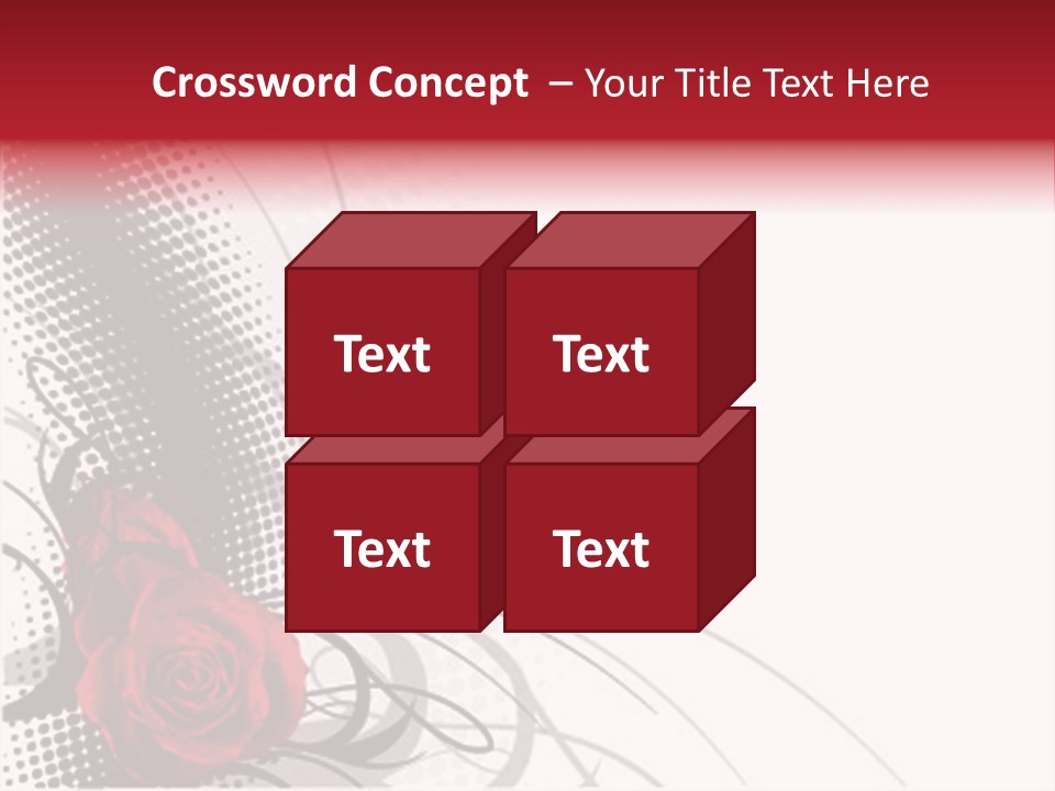 Grunge Valentine Fantasy PowerPoint Template