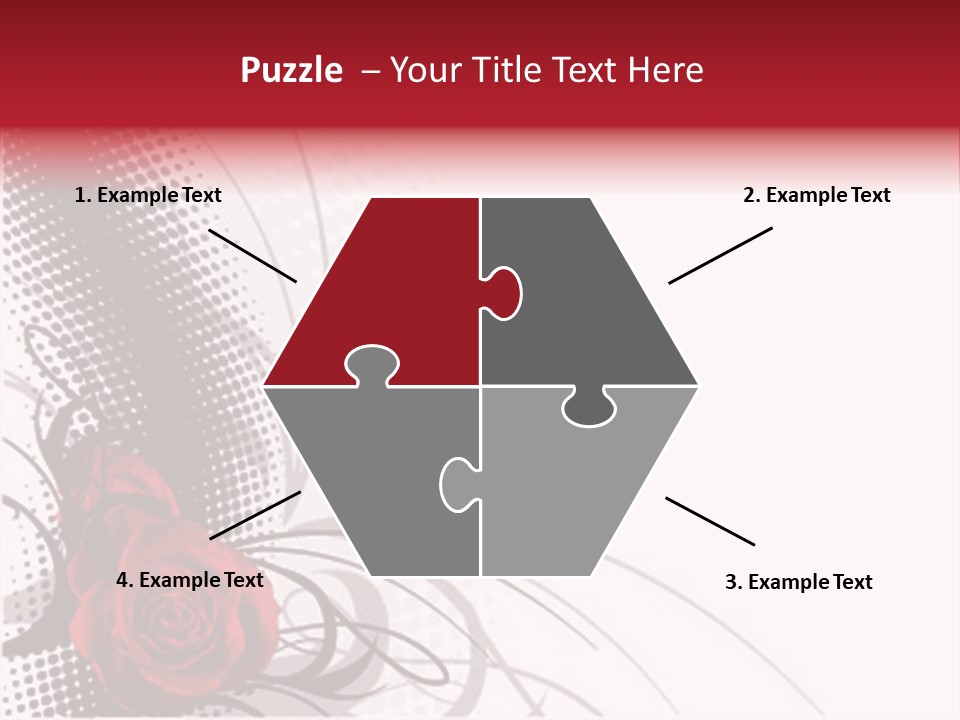 Grunge Valentine Fantasy PowerPoint Template