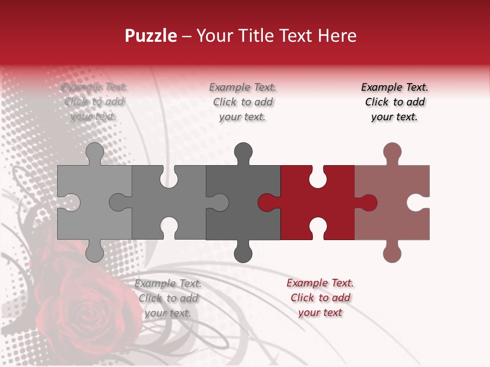 Grunge Valentine Fantasy PowerPoint Template