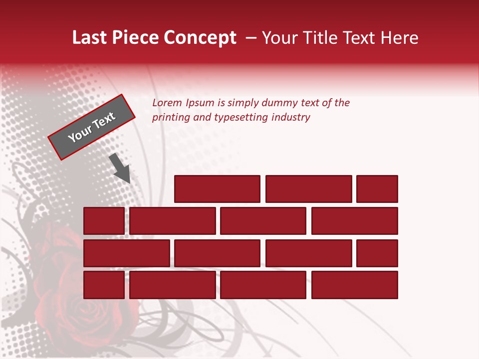 Grunge Valentine Fantasy PowerPoint Template