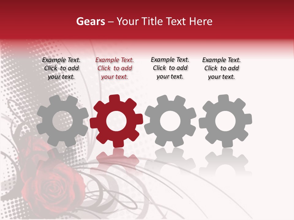 Grunge Valentine Fantasy PowerPoint Template