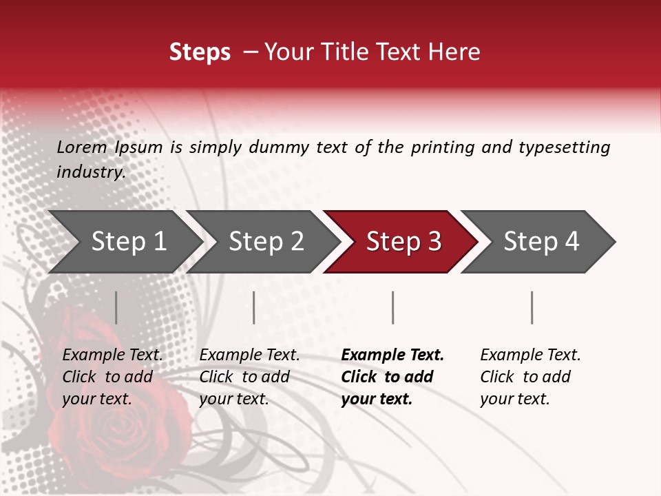 Grunge Valentine Fantasy PowerPoint Template