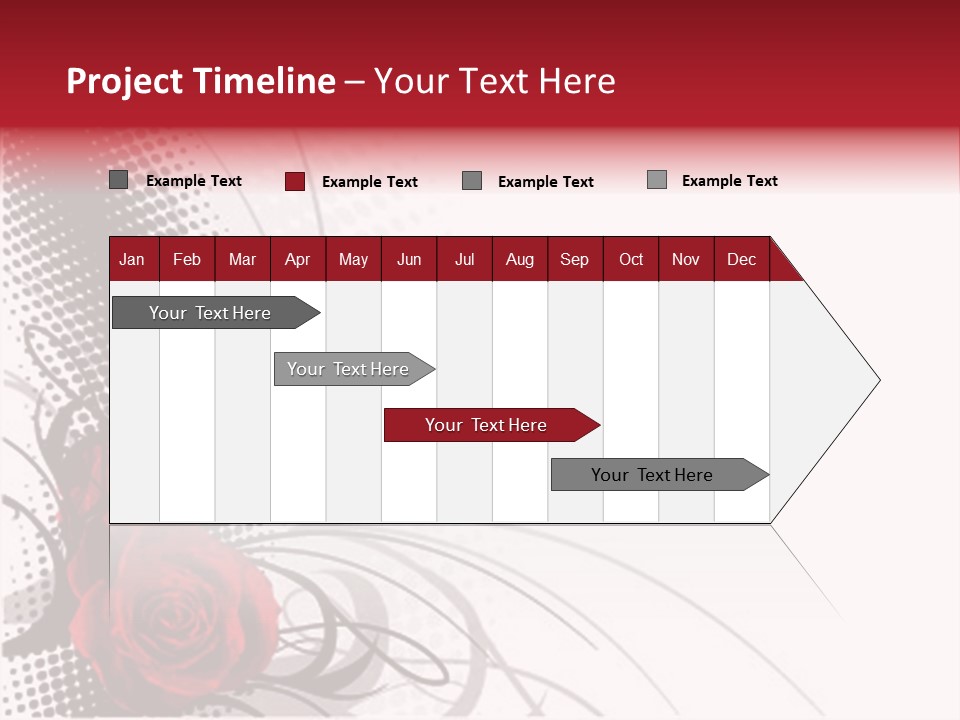 Grunge Valentine Fantasy PowerPoint Template