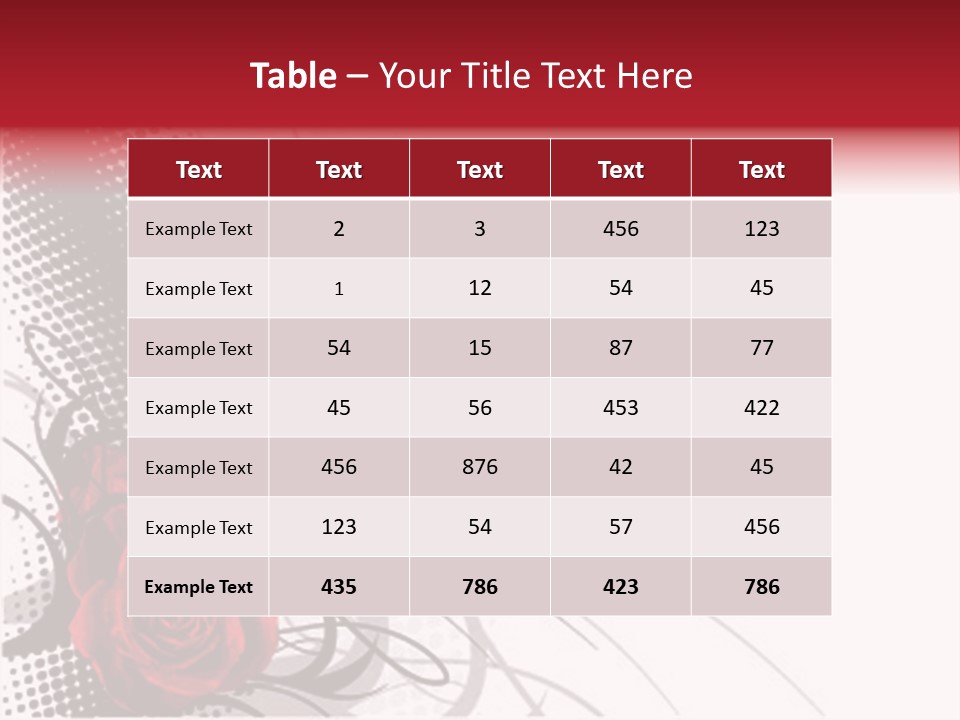 Grunge Valentine Fantasy PowerPoint Template
