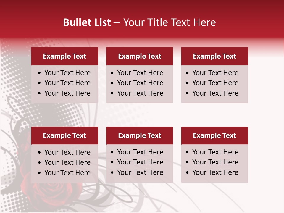 Grunge Valentine Fantasy PowerPoint Template