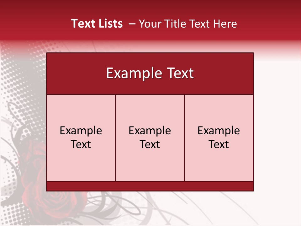 Grunge Valentine Fantasy PowerPoint Template