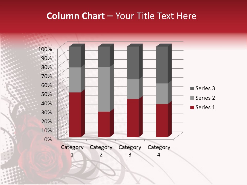 Grunge Valentine Fantasy PowerPoint Template