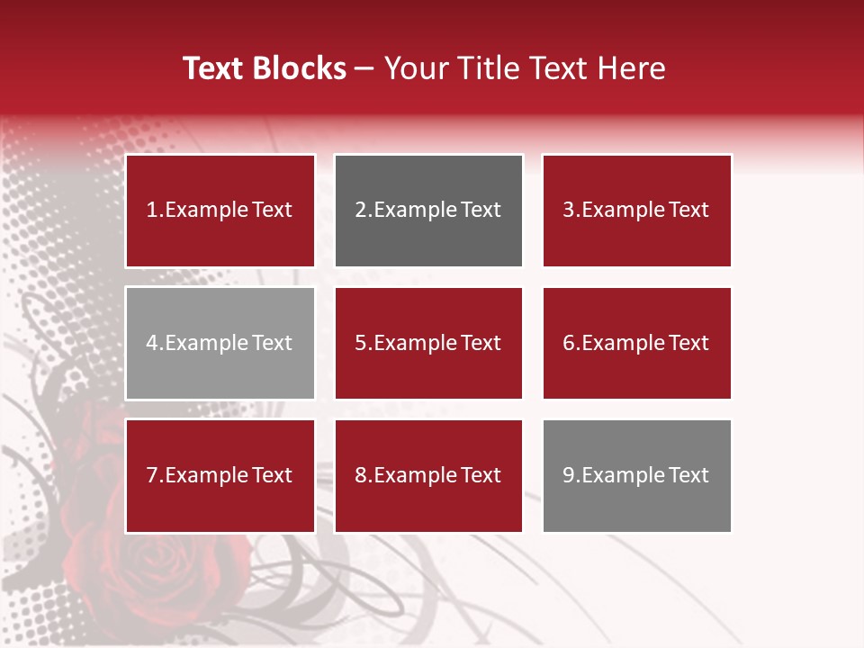 Grunge Valentine Fantasy PowerPoint Template