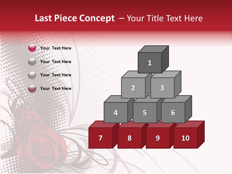 Grunge Valentine Fantasy PowerPoint Template