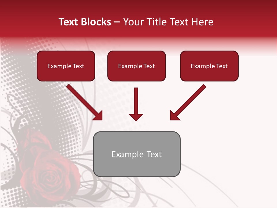 Grunge Valentine Fantasy PowerPoint Template