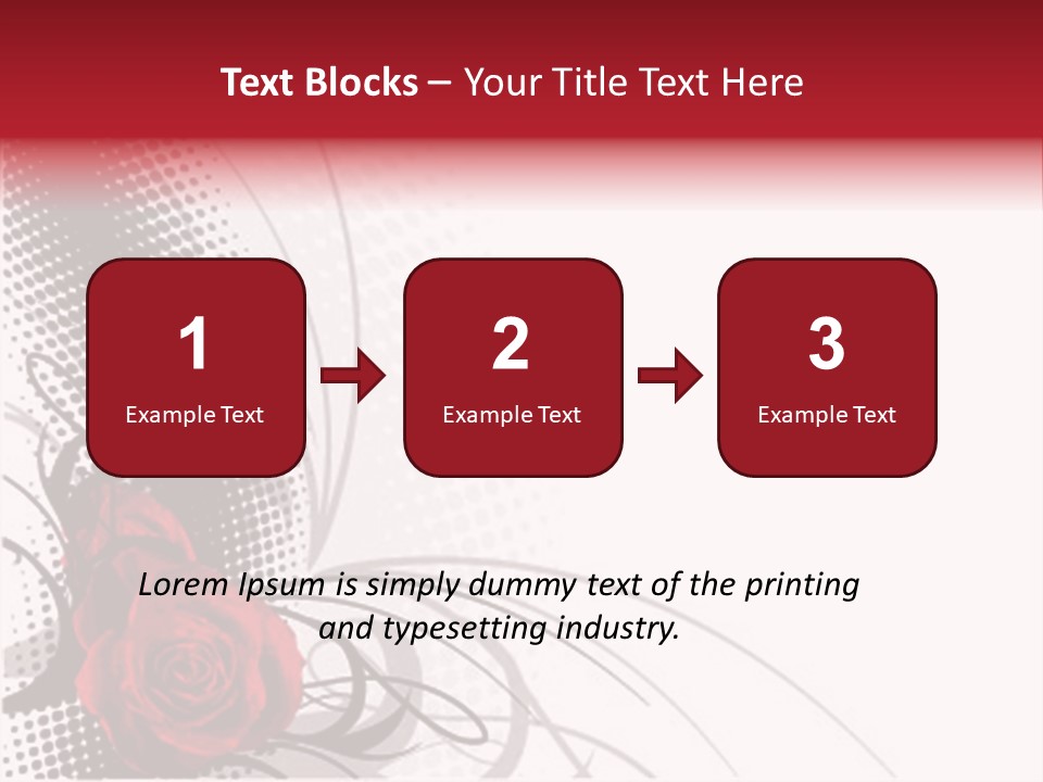 Grunge Valentine Fantasy PowerPoint Template