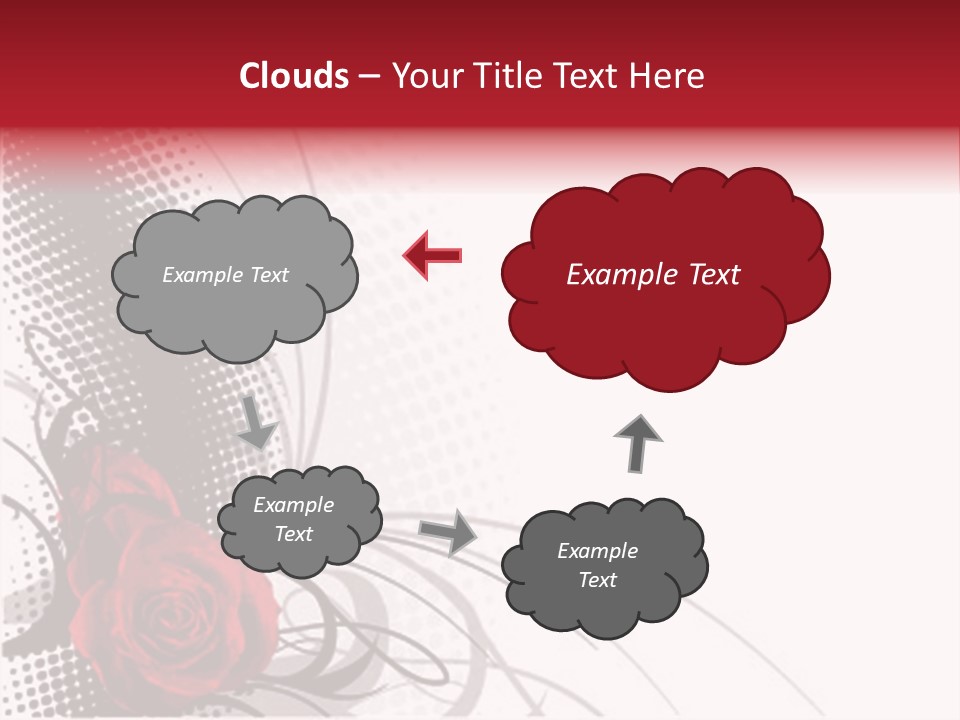 Grunge Valentine Fantasy PowerPoint Template