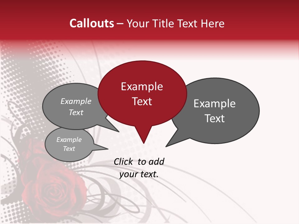 Grunge Valentine Fantasy PowerPoint Template