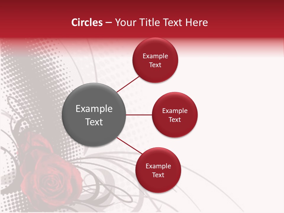 Grunge Valentine Fantasy PowerPoint Template