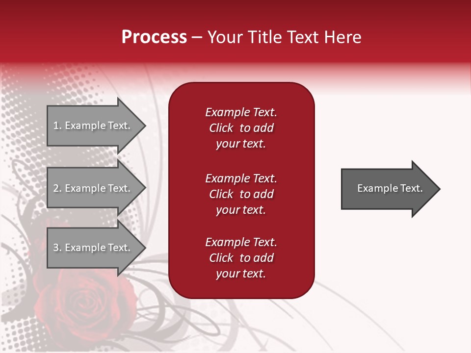 Grunge Valentine Fantasy PowerPoint Template