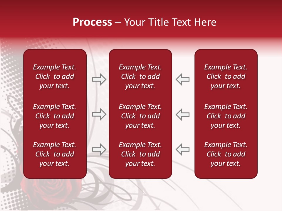 Grunge Valentine Fantasy PowerPoint Template