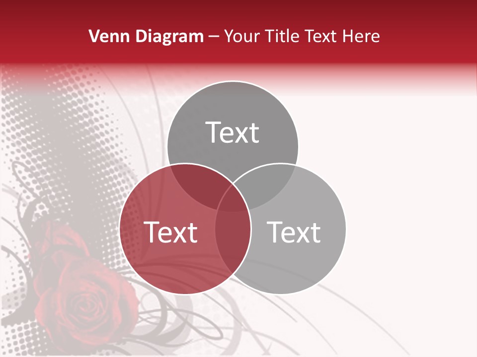 Grunge Valentine Fantasy PowerPoint Template