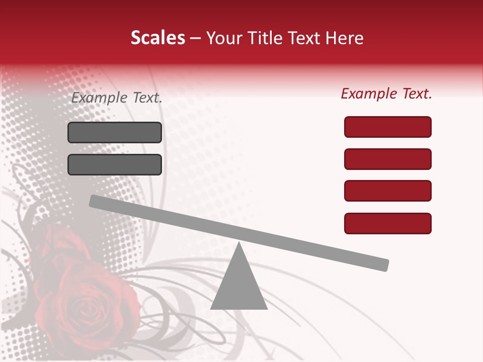 Grunge Valentine Fantasy PowerPoint Template