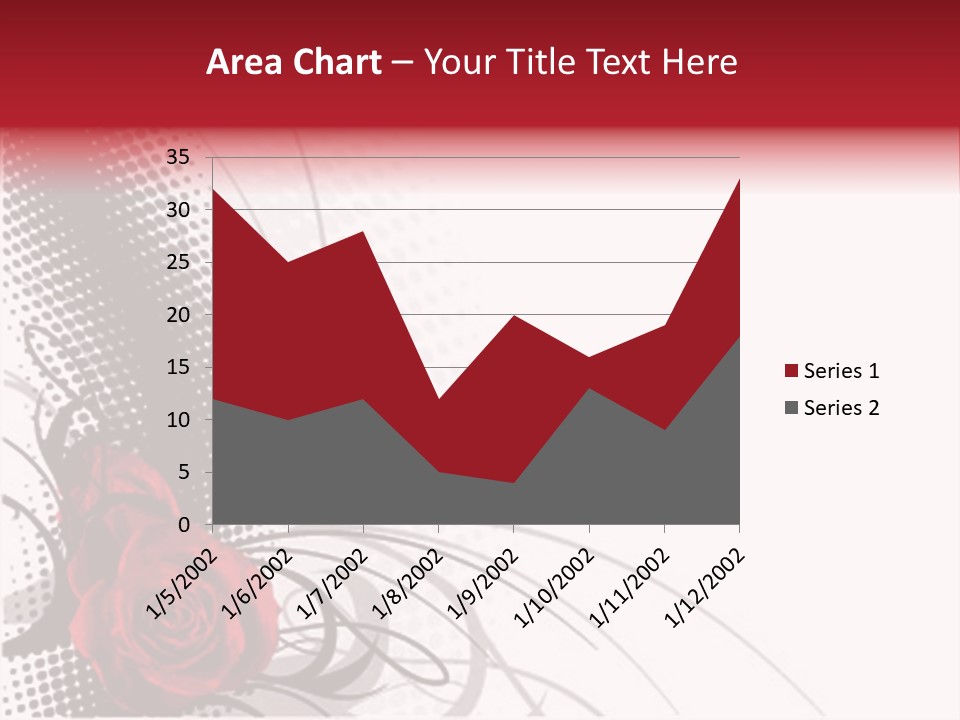 Grunge Valentine Fantasy PowerPoint Template