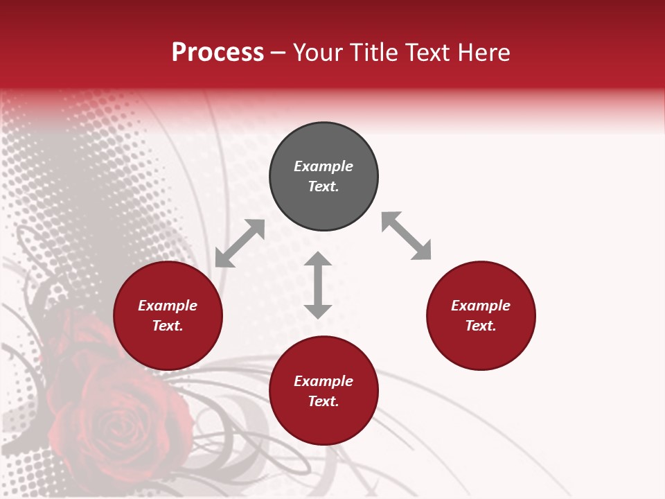 Grunge Valentine Fantasy PowerPoint Template