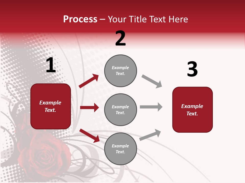 Grunge Valentine Fantasy PowerPoint Template