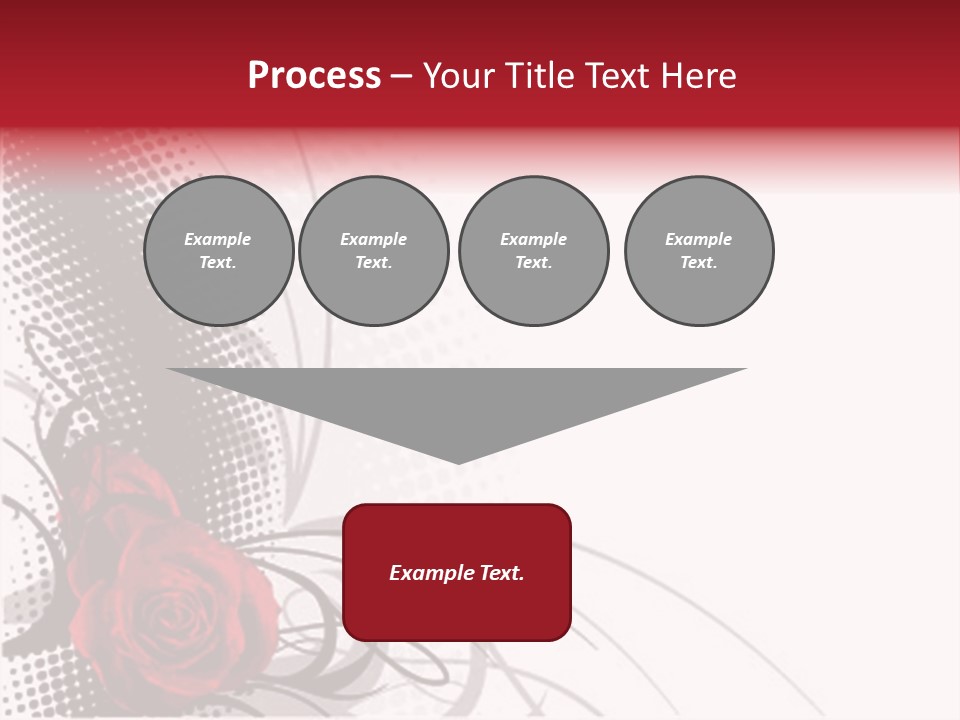 Grunge Valentine Fantasy PowerPoint Template