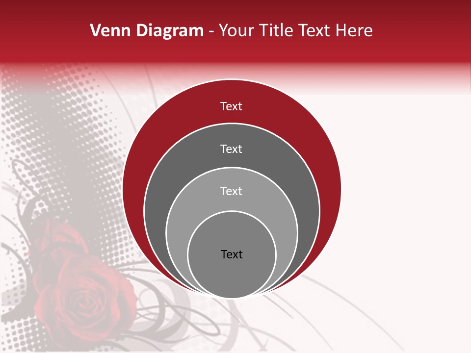 Grunge Valentine Fantasy PowerPoint Template