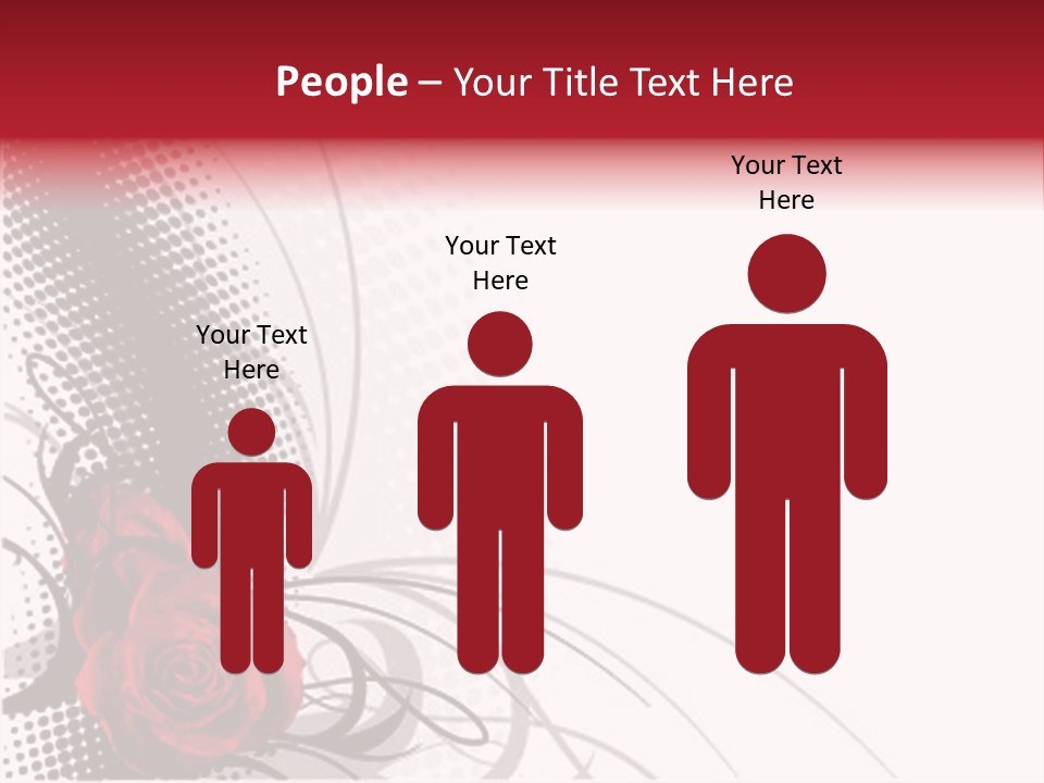 Grunge Valentine Fantasy PowerPoint Template