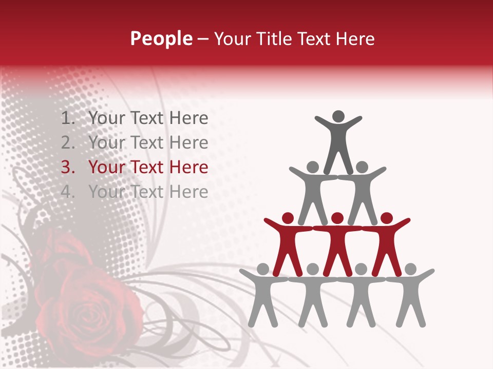 Grunge Valentine Fantasy PowerPoint Template