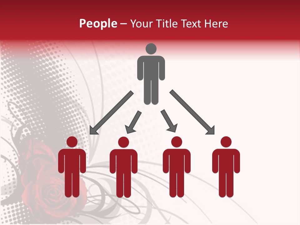 Grunge Valentine Fantasy PowerPoint Template