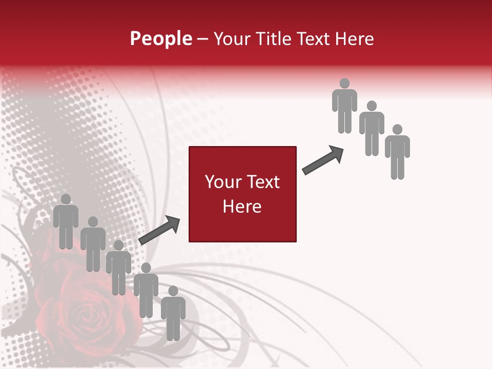 Grunge Valentine Fantasy PowerPoint Template