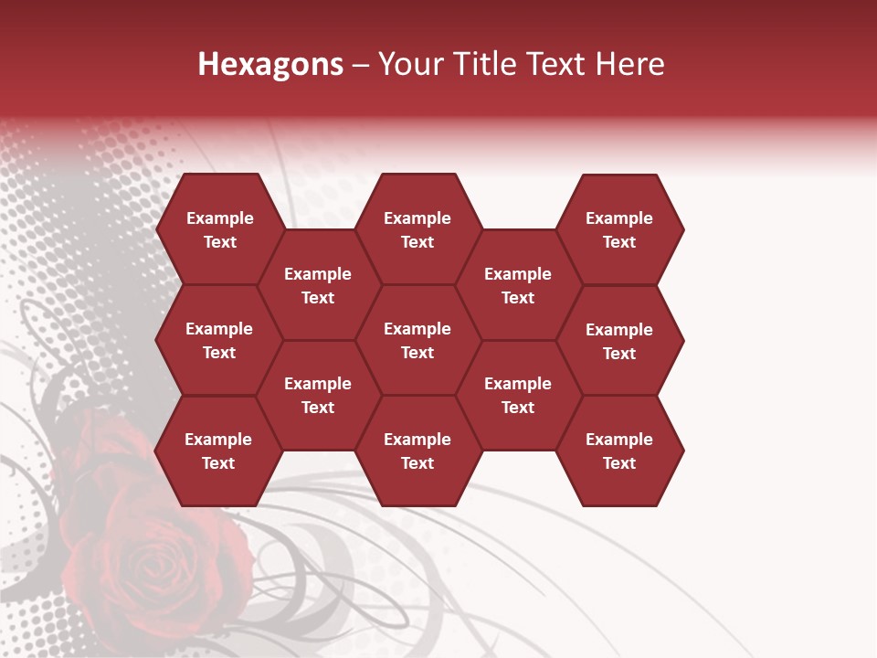 Heart Fantasy Retro PowerPoint Template