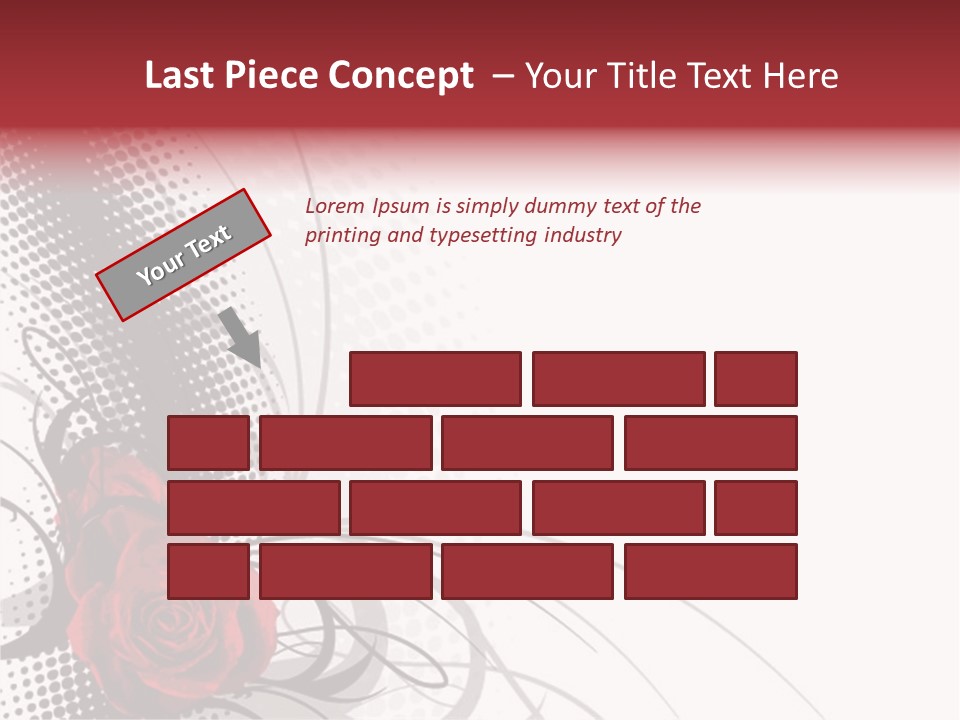 Heart Fantasy Retro PowerPoint Template