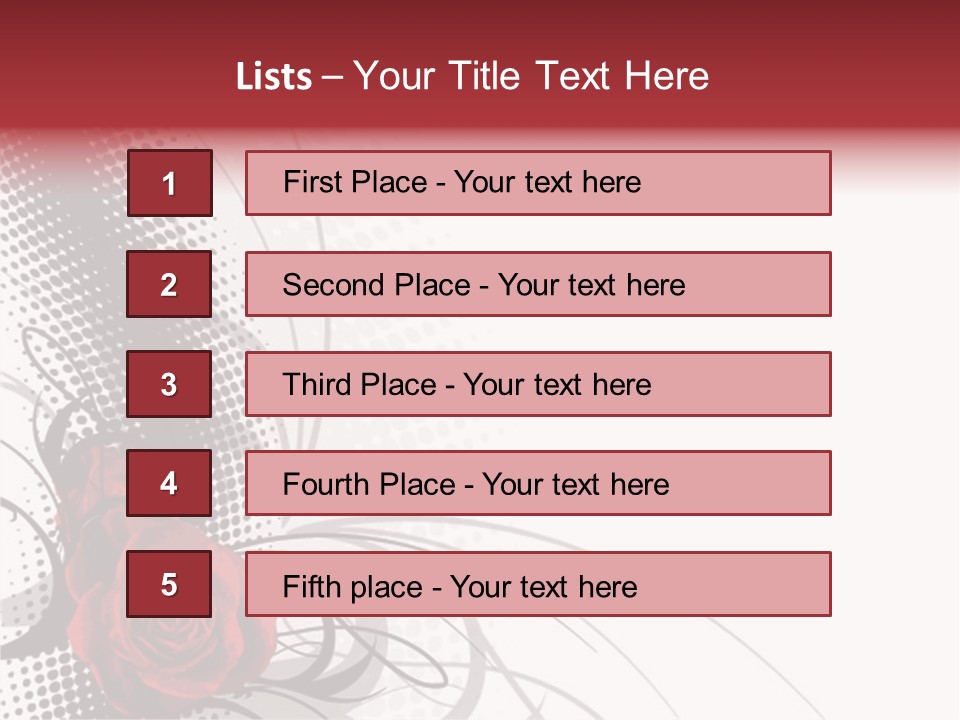 Heart Fantasy Retro PowerPoint Template