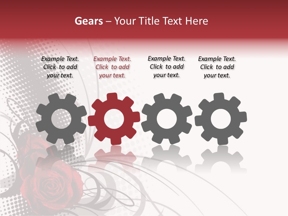 Heart Fantasy Retro PowerPoint Template