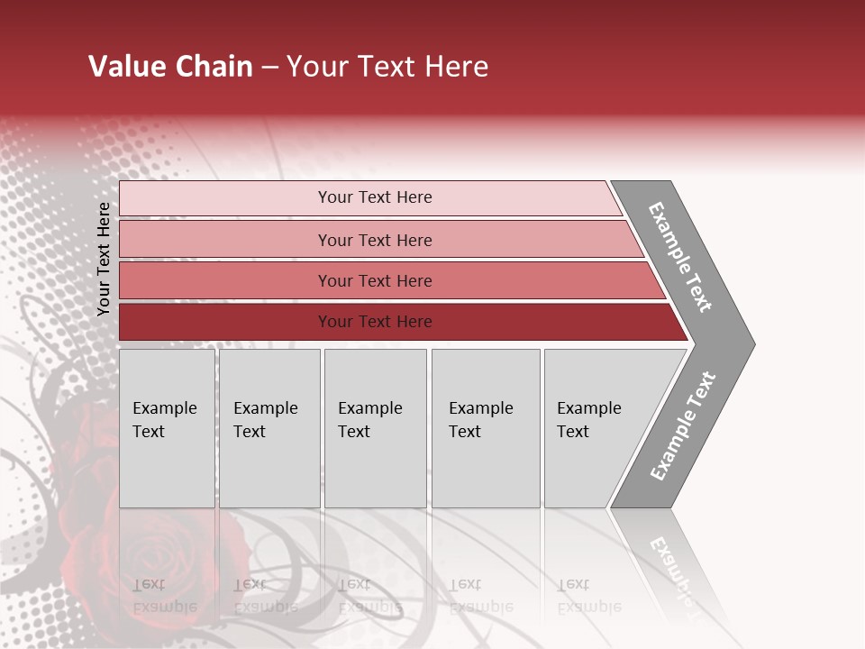 Heart Fantasy Retro PowerPoint Template