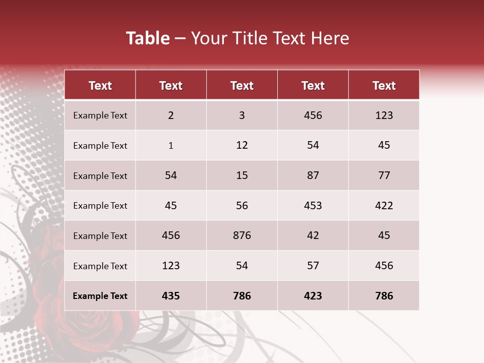 Heart Fantasy Retro PowerPoint Template