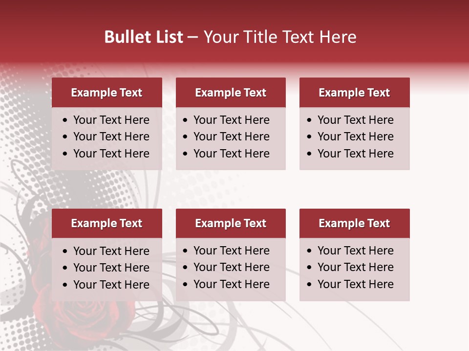 Heart Fantasy Retro PowerPoint Template