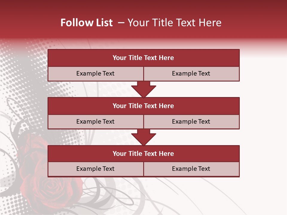 Heart Fantasy Retro PowerPoint Template