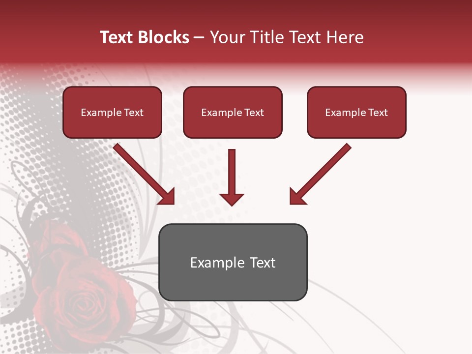 Heart Fantasy Retro PowerPoint Template