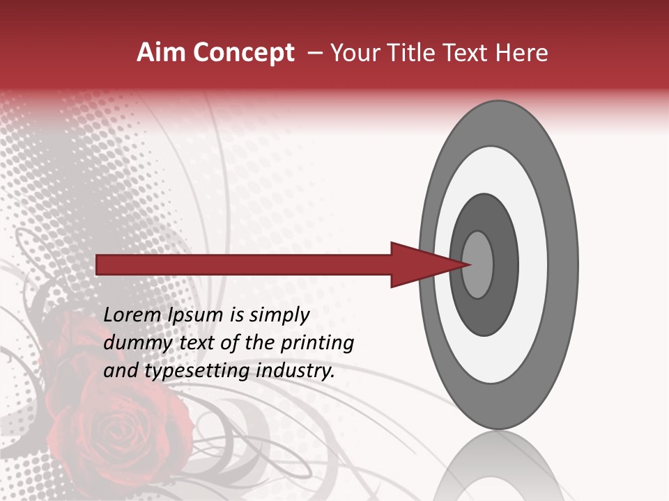 Heart Fantasy Retro PowerPoint Template