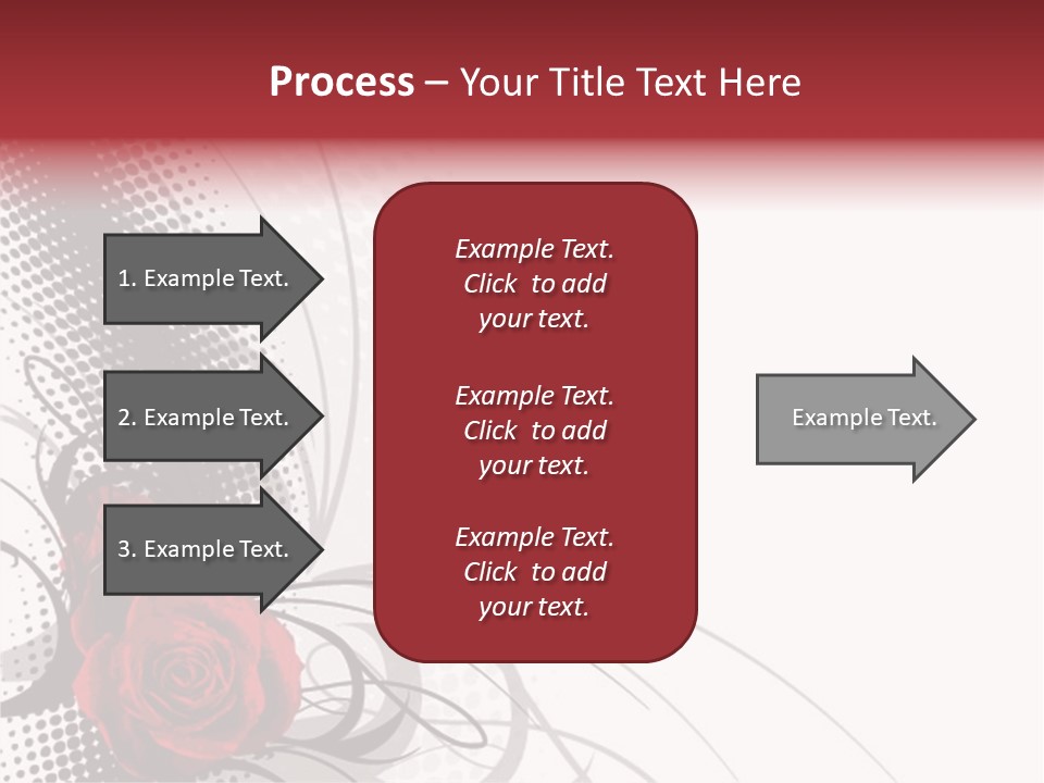 Heart Fantasy Retro PowerPoint Template