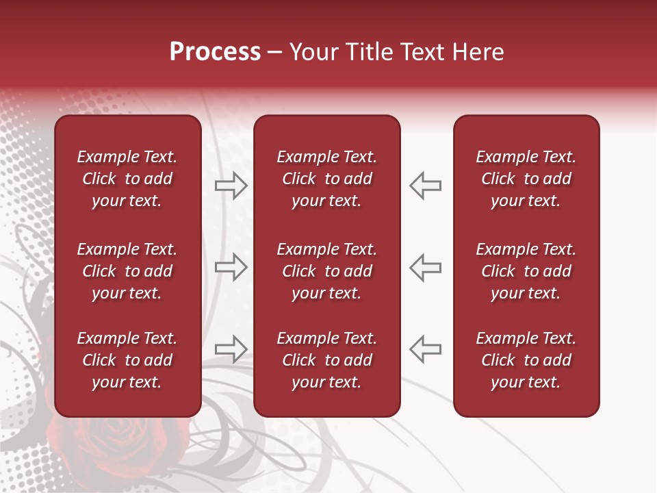 Heart Fantasy Retro PowerPoint Template