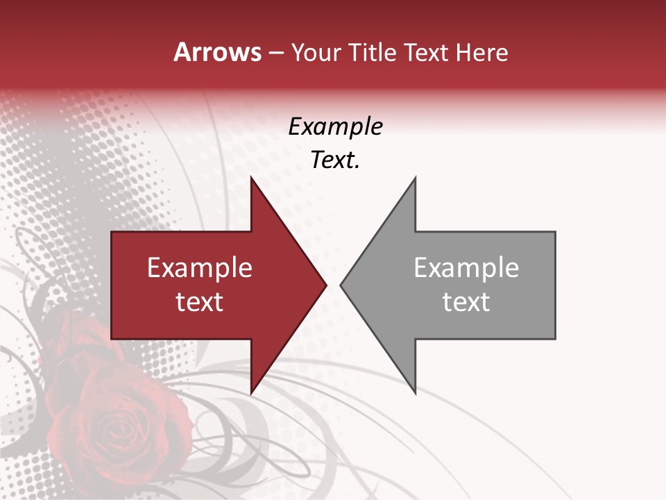 Heart Fantasy Retro PowerPoint Template