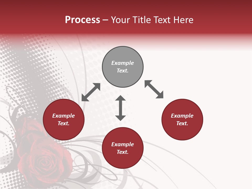 Heart Fantasy Retro PowerPoint Template