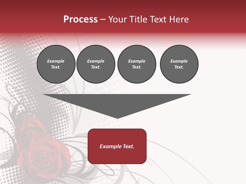 Heart Fantasy Retro PowerPoint Template