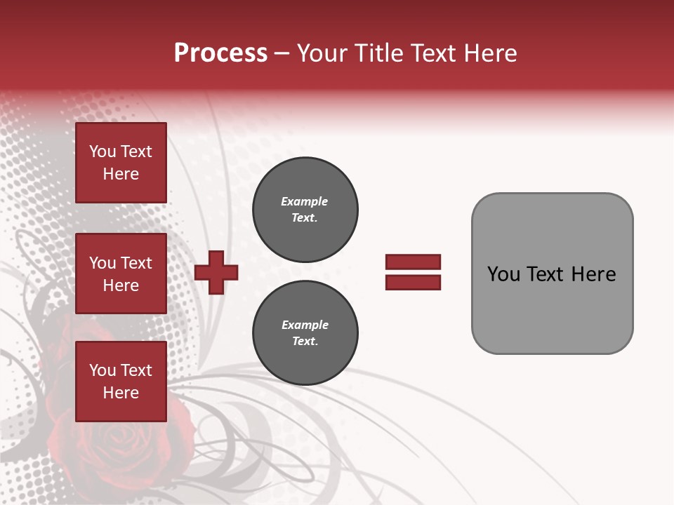 Heart Fantasy Retro PowerPoint Template