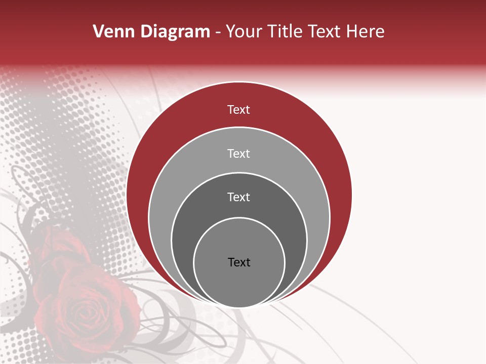 Heart Fantasy Retro PowerPoint Template